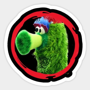 Phillies Phanatic Mascot Sticker